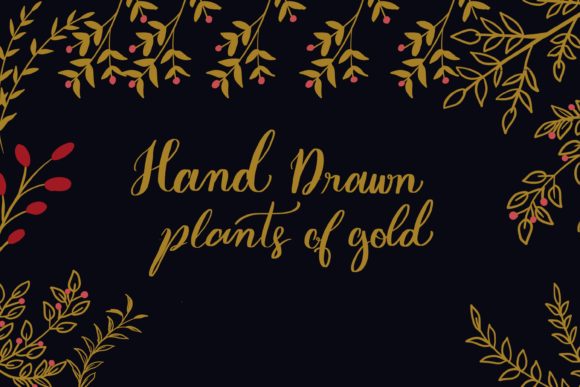 Download Leaves, Gold Foil Clipart, Golden - Golden Collection