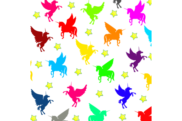 Download Unicorn Pattern, Digital Paper - Unicorn pattern Collection