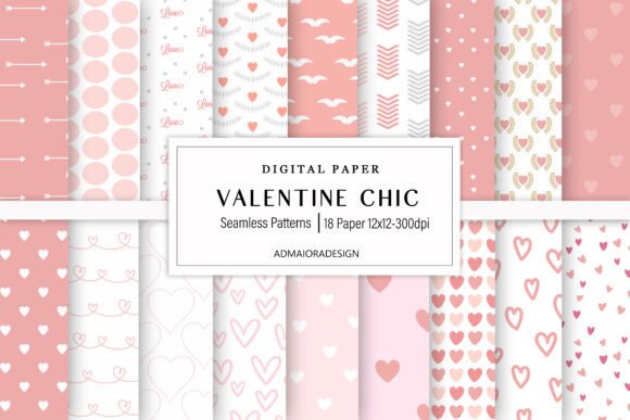Download Valentine's Digital Paper - Premium Resources