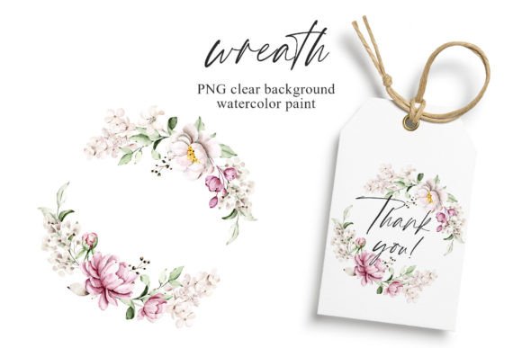Download Watercolor Flower Frame Border, Peonies. - Flower frame Collection